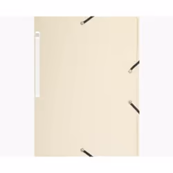Exacompta 17104H, Porte-documents, A4, Carton, Ivoire, 425 g/m², 240 mm