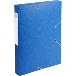 Exacompta 14005H boîte à archive 300 feuilles Bleu Papier