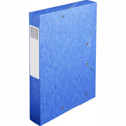 Exacompta 16005H boîte à archive 500 feuilles Bleu Papier