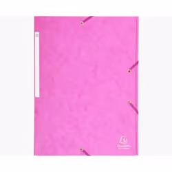 Exacompta 17108H, Porte-documents, A4, Carton, Rose, 425 g/m², 240 mm