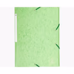 Exacompta 17122H, Porte-documents, A4, Carton, Vert, 425 g/m², 240 mm
