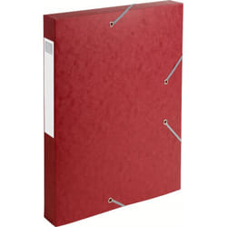 Exacompta 14009H boîte à archive 300 feuilles Rouge Papier