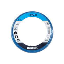 Debflex - Bobinot Ho7v-U 1.5 Mm² 5m Bleu - 110317