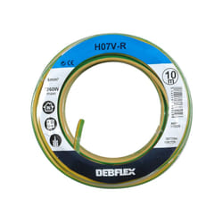 Bobinot HO7V-R 6 MM² 10M jaune/vert - 113325 - Debflex