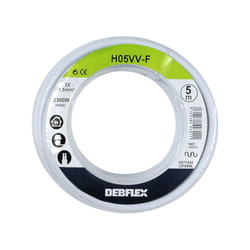 Bobinot HO5VV-F 2X1,5 MM² 5M blanc - 142311 - Debflex