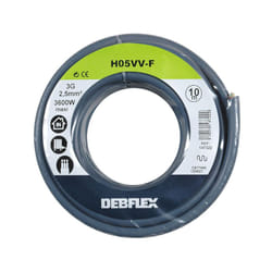 Bobinot HO5VV-F 3G2,5 MM² 10M gris - 147322 - Debflex
