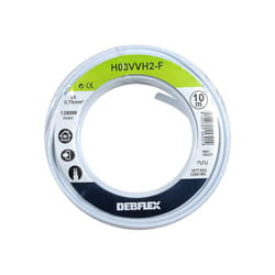 Bobinot HO3VVH2-F 2X0.75 MM² 10M blanc - 155321 - Debflex