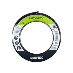 Bobinot HO3VVH2-F 2X0.75 MM² 10M noir - 155323 - Debflex