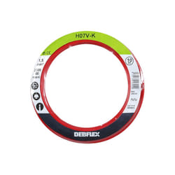 Bobinot HO7V-K 1.5 MM² 10M rouge - 204324 - Debflex