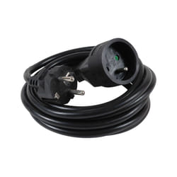 Debflex - prolongateur 2P+T 16A 3G1,5 MM² HO5VV-F 3M noir - 335243