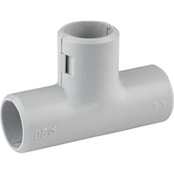 Debflex - te Ø20 mm gris sachet de 2 - 429435