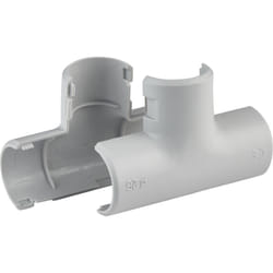 Te Ø25 mm gris sachet de 2 - 429436 - Debflex