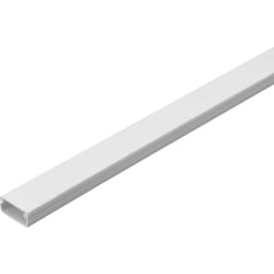 Moulure monocanale 22X10 mm 2M blanc - 434002 - Debflex