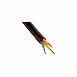 Câbles électriques DEBFLEX. Câble électrique noir rigide R02V 5Gx1.5, au mètre référence 529933. - Pour Électricité , Fils et ...