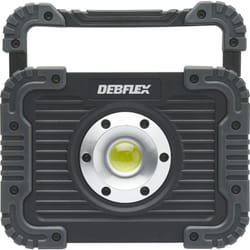 Projecteur chantier batterie simple flux IP44 smd 10W 6500K 750LM - 600492 - Debflex