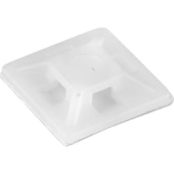 Debflex - embase adhesive pour collier 3.6 mm incolore sachet de 25 - 702401