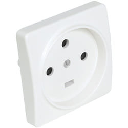 Debflex - prise encastree 20A 3P+T blanc - 703830