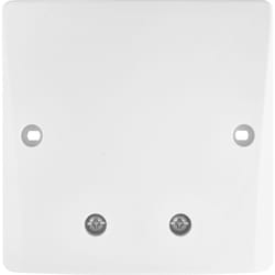 Sortie de cable 100 x 100 à vis blanc - 703891 - Debflex