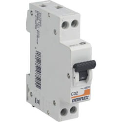 Debflex - disjoncteur 3KA ph+n 32A - 707505 - origine france