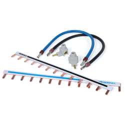 Kit cablage 1 rangee pour disjoncteur VIS(2PEIGNES,2 BORNES,4 cables) - 707746 - Debflex