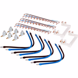 Description générale Le kit de câblage 3 rangées pour tableau électrique est un ensemble complet conçu pour faciliter l'insta ...