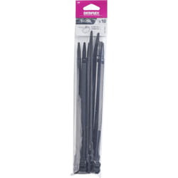 Collier autoblocant 9X260 mm noir sachet de 10 - 709031 - Debflex