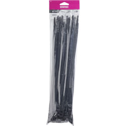 Collier autoblocant 9X350 mm noir sachet de 50 - 709043 - Debflex