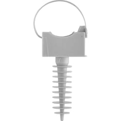 Debflex - Instaclip + Cheville Ø16 Gris Sachet De 10 - 709076