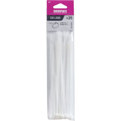 Collier autoblocant 3.6X200 mm incolore sachet de 25 - 709088 - Debflex