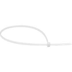 Collier autoblocant 3.6X300 mm incolore boite de 100 - 709091 - Debflex