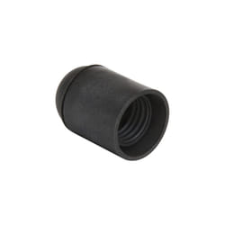 Douille E27 lisse plastique noir - 712660 - Debflex