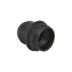 Debflex - Douille E27 1/2 Filetee Plastique Noir - 712700