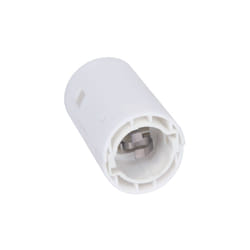 Douille B22 sert cable avec coiffe encliquetable blanc - 712750 - Debflex