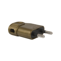 Fiche male 2P 6A laterale portefeuille or - 713640 - Debflex