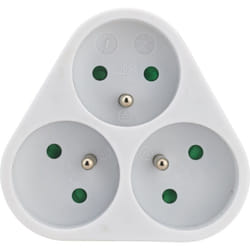 Debflex - Triplite Triangle 2p+t 10/16a Blanc - 714760