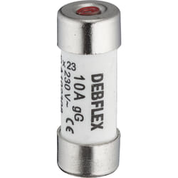 Fusible avec voyant 8,5X23 10A 230V sachet de 3 - 715286 - Debflex