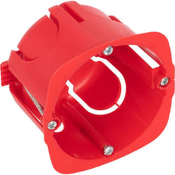 Boite d'encastrement cloison seche 1 poste Ø67/P50 - 718021 - Debflex