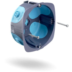Boite d'encastrement stopair multimateriaux 1 poste Ø85/P40 - 718036 - Debflex