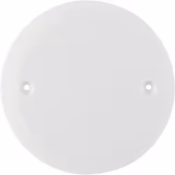 Description générale Couvercle rond à visser blanc de diamètre 86 mm, conçu pour des boîtes de dérivation de diamètre 67 mm.  ...