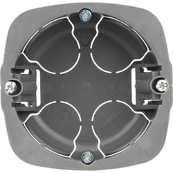 Boite d'encastrement multimateriaux 1 poste D67/P30 - 718604 - Debflex
