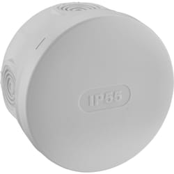 Boite de derivation etanche IP55 Ø85/P50 gris - 718804 - origine france - Debflex