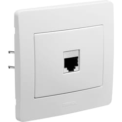 Debflex - DIAM2 prise RJ12 ou RJ45 blanc - 739370