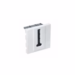 Appareillage série mosaïc, casual et blok DEBFLEX. Prise téléphone pour appareil encastré Casual Blanc Brillant référence 742 ...