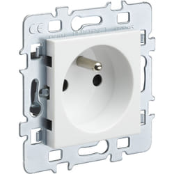 Debflex - casual mecanisme prise de courant 2P+T blanc - 742924