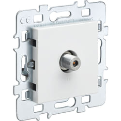 Debflex - casual mecanisme prise tv type f blanc - 742948