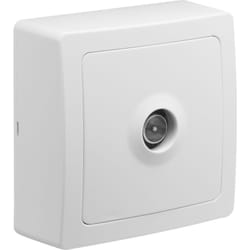 Blok prise tv blanc - 746811 - Debflex