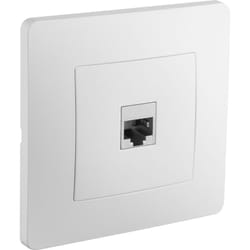 Debflex - caly prise RJ45 CAT6 blanc