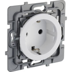 Casual evo mecanisme prise 2P+T schuko blanc - Debflex
