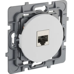 Casual evo mecanisme prise RJ45 blanc - Debflex