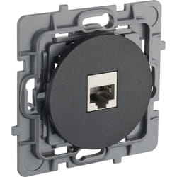 Casual evo mecanisme prise RJ45 noir - Debflex